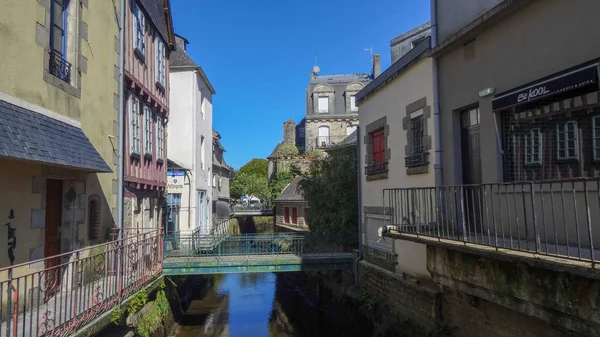 Quimper Bella Città Francia Regione Bretagne — Foto Stock