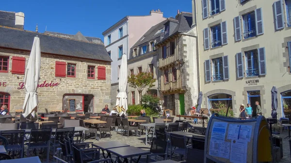 Quimper Jest Piękne Miasto Francji Regionie Bretania — Zdjęcie stockowe