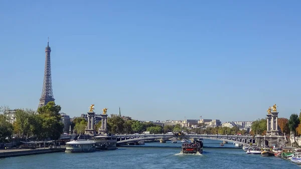 París Hermosa Ciudad Francia Otoño 2018 Arquitectura — Foto de Stock