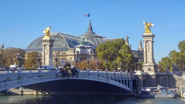 Parigi Bella Città Francia Autunno 2018 Architettura — Foto Stock