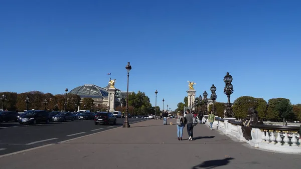 パリはフランスの美しい都市です 2018年秋建築 — ストック写真