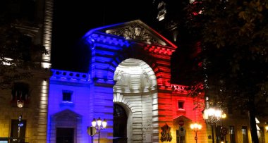 Paris Fransa 'nın güzel şehridir. Sonbahar 2018, mimarlık.
