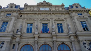 Paris Fransa 'nın güzel şehridir. Sonbahar 2018, mimarlık.