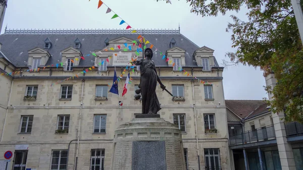 París Hermosa Ciudad Francia Otoño 2018 Arquitectura —  Fotos de Stock