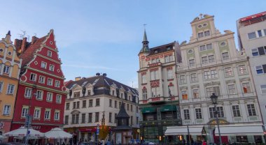 Polonya Wroclaw - cüceler ve kiliseler, güzel mimari