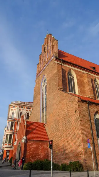 Polska Wrocław Gnomy Kościoły Pięknej Architektury — Zdjęcie stockowe