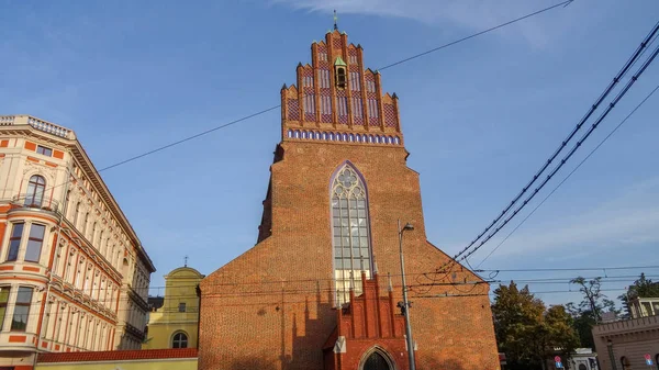 Польша Вроцлав Гномы Церкви Красивая Архитектура — стоковое фото