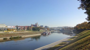 Vilnius, Litvanya güzel sonbahar mimarisi