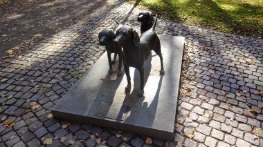 Vilnius, Litvanya güzel sonbahar mimarisi