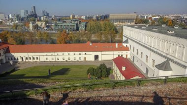 Vilnius, Litvanya güzel sonbahar mimarisi