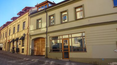 Vilnius, Litvanya güzel sonbahar mimarisi