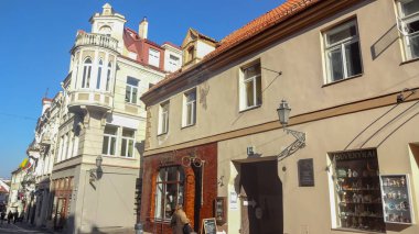 Vilnius, Litvanya güzel sonbahar mimarisi