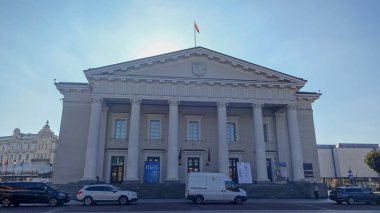 Vilnius, Litvanya güzel sonbahar mimarisi