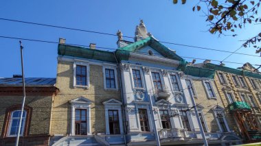 Vilnius, Litvanya güzel sonbahar mimarisi