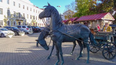 Minsk, Beyaz Rusya, bir sermaye olduğunu sonbahar
