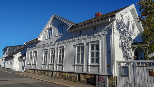 Vacker Norsk Sandefjord Oslo Torp Naturfjord — Stockfoto