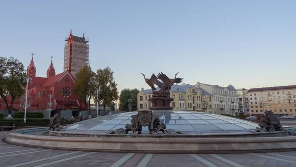 Minsk Ist Die Hauptstadt Von Weißrussland Herbst — Stockfoto