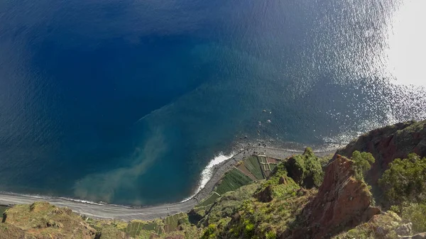 Cabo Girao Hoogste Kaap Van Madeira Portugal Zuidkust Van Het — Stockfoto