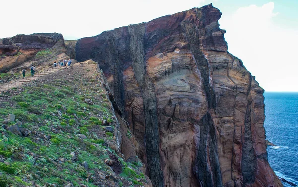 Cabo Sao Lorenco Madeira Portekiz Güzel Burunları Biridir Adanın Doğusunda — Stok fotoğraf