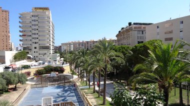 Benidorm Ispanya 'da güzel bir tatil beldesi