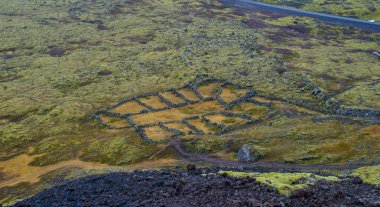 İzlanda ve muhteşem İzlanda doğa ve manzara