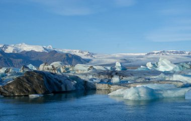 İzlanda ve muhteşem İzlanda doğa ve manzara