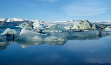 İzlanda ve muhteşem İzlanda doğa ve manzara
