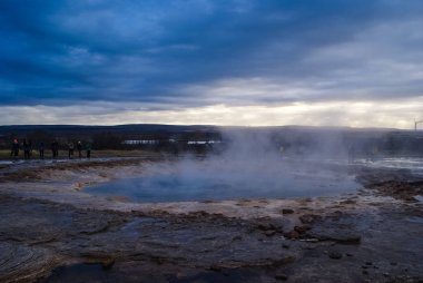 İzlanda ve muhteşem İzlanda doğa ve manzara