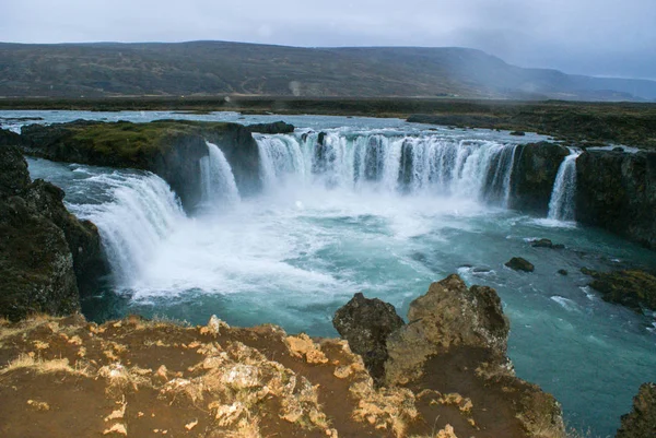 Islandia y asombrosa naturaleza y paisajes icelandic — Foto de Stock