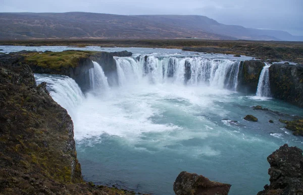 Islândia e incrível natureza icelandic e paisagens — Fotografia de Stock