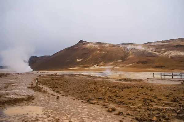 Islande et nature et paysages icelandiques étonnants — Photo