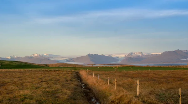 Islandia i niesamowity islandzki charakter i krajobrazy — Zdjęcie stockowe