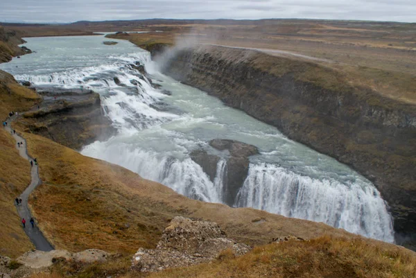 Islandia y asombrosa naturaleza y paisajes icelandic — Foto de Stock