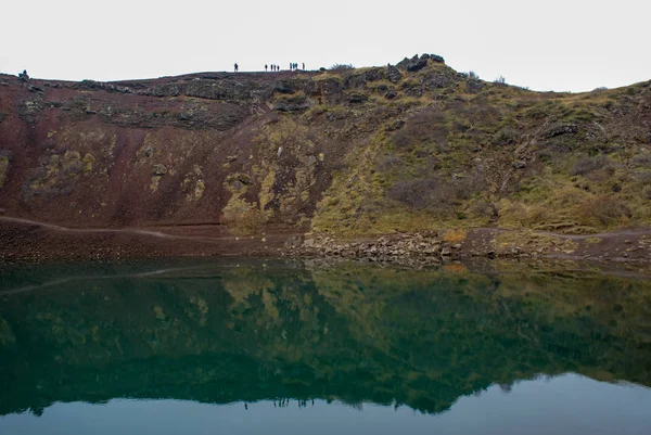 Islandia y asombrosa naturaleza y paisajes icelandic — Foto de Stock