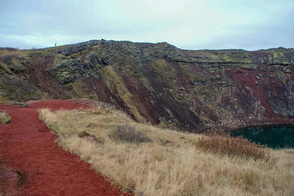 Islandia y asombrosa naturaleza y paisajes icelandic — Foto de Stock