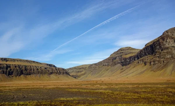 Islandia i niesamowity islandzki charakter i krajobrazy — Zdjęcie stockowe