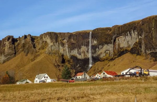 Islândia e incrível natureza icelandic e paisagens — Fotografia de Stock