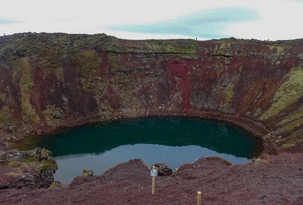 Islandia y asombrosa naturaleza y paisajes icelandic — Foto de Stock