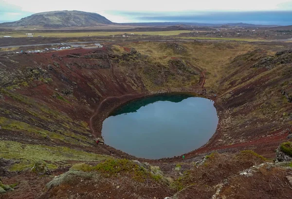 Ισλανδία και εκπληκτική Ισλανδική φύση και τοπία — Φωτογραφία Αρχείου
