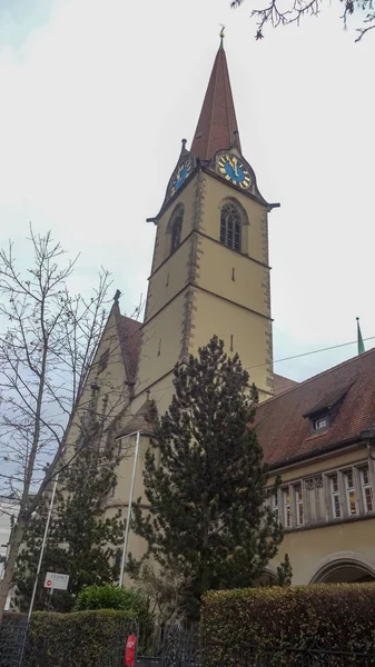 Basel Swizerland çok güzel şehirdir — Stok fotoğraf