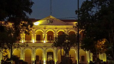 Asuncion, Paraguay' ın başkenti, Güney Amerika