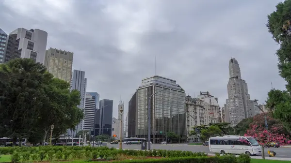 Buenos Aires huvudstad i Argentina, Amazing Megapolis i Sydamerika — Stockfoto