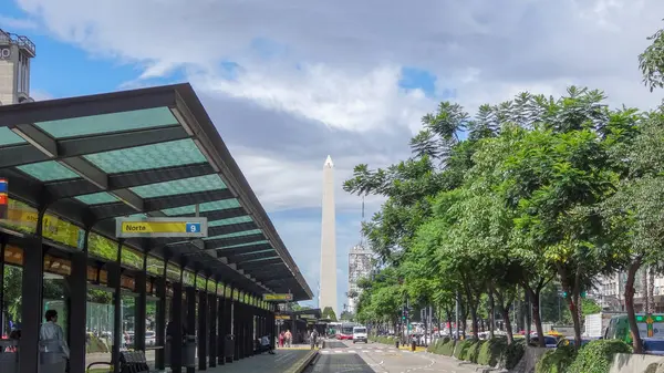 Buenos Aires la capital de Argentina, increíble megápolis en América del Sur — Foto de Stock