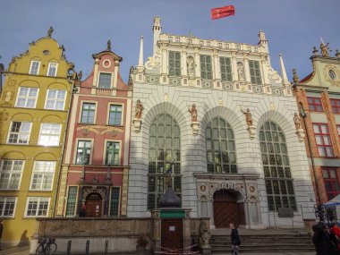 Gdansk, Polonya'nın güzel mimarisi