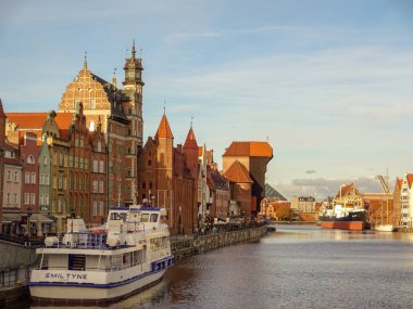 Gdansk, Polonya'nın güzel mimarisi