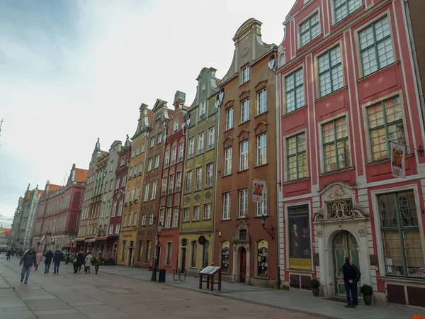 Hermosa arquitectura de Gdansk, Polonia — Foto de Stock