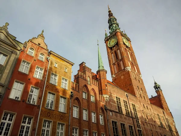 Wunderschöne Architektur von Danzig, Polen — Stockfoto