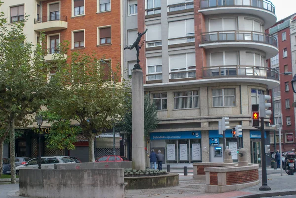 Bilbao, Pais Bask şehrinde bulunan bir şehirdir. — Stok fotoğraf