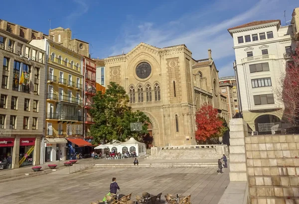 Lleida-starożytne miasto w Katalonii, Hiszpania — Zdjęcie stockowe