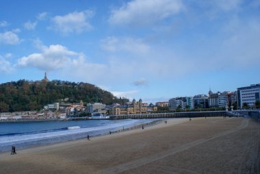 Pais Vasco San-Sebastian güzel şehir, İspanya